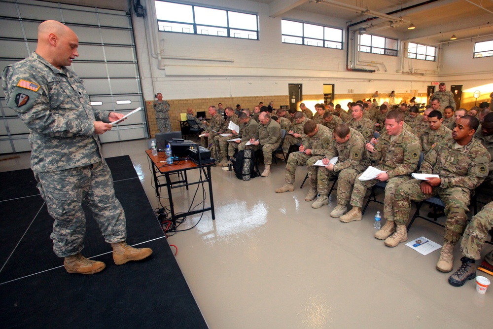 119th reconstituted at New Jersey National Guard Family Assistance Center