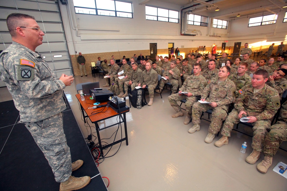 119th reconstituted at New Jersey National Guard Family Assistance Center