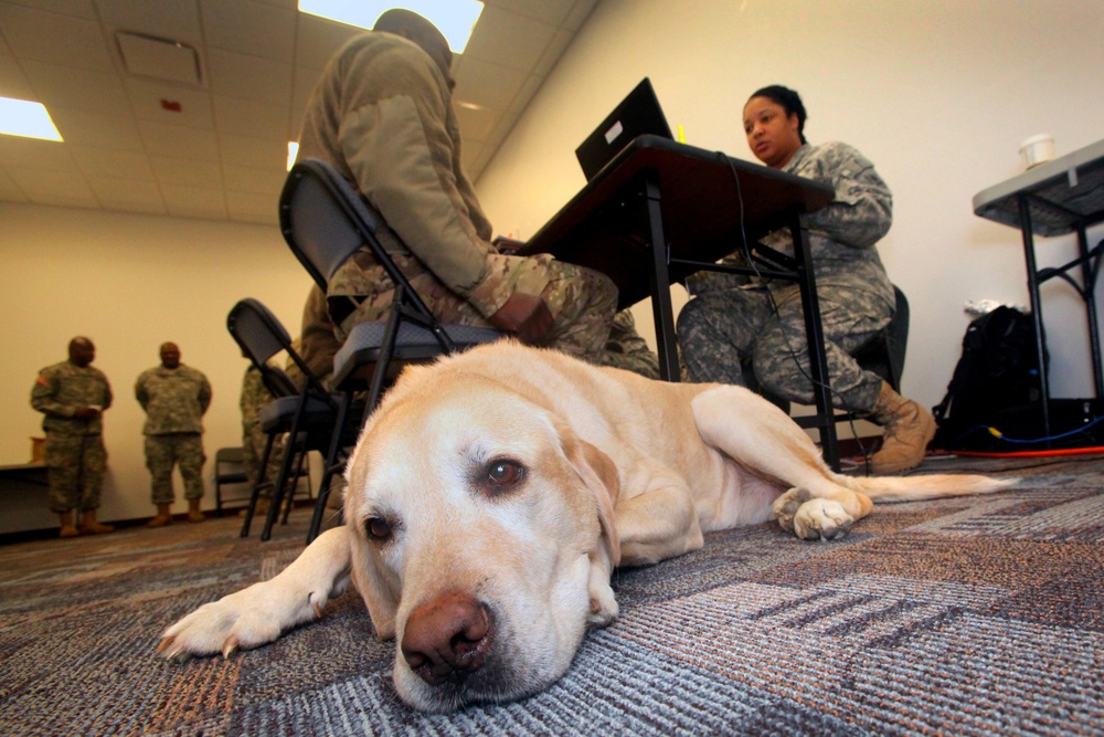 119th reconstituted at New Jersey National Guard Family Assistance Center