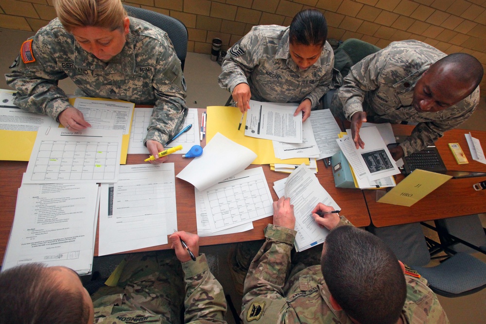 119th reconstituted at New Jersey National Guard Family Assistance Center