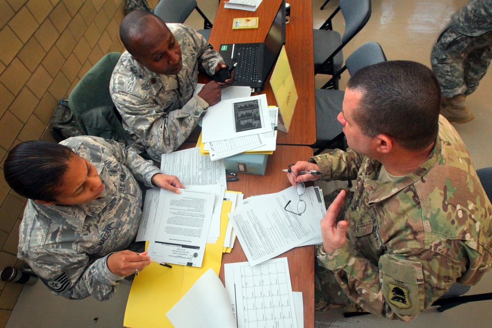 119th reconstituted at New Jersey National Guard Family Assistance Center