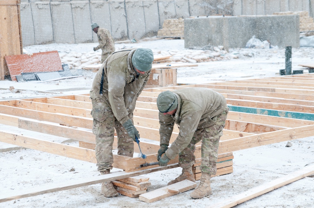 Forward Operating Base Sweeney reconstruction