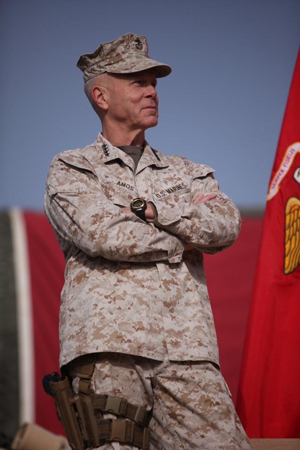 Commandant of the Marine Corps visits troops in Afghanistan