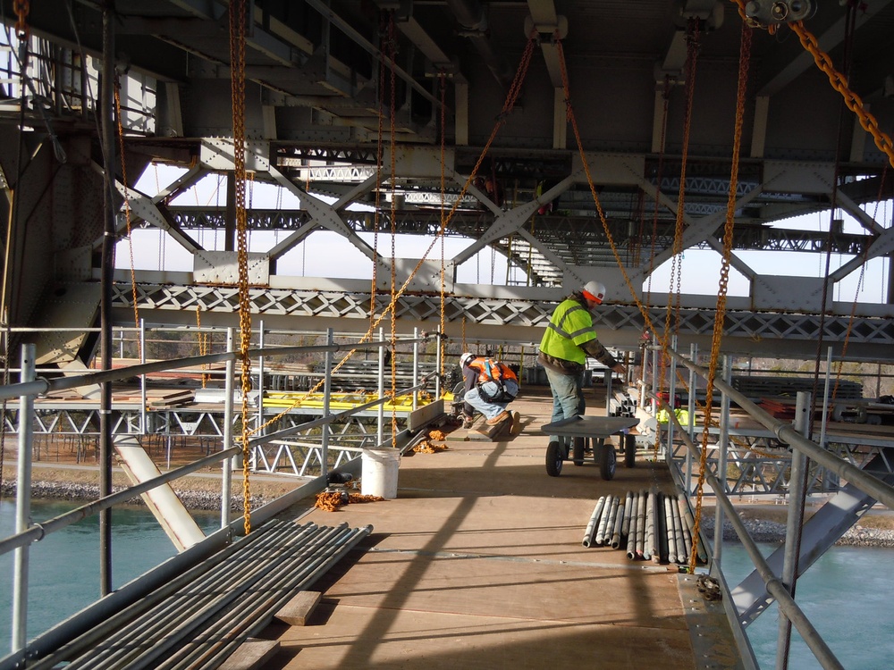 Bourne Bridge work continues over Cape Cod Canal
