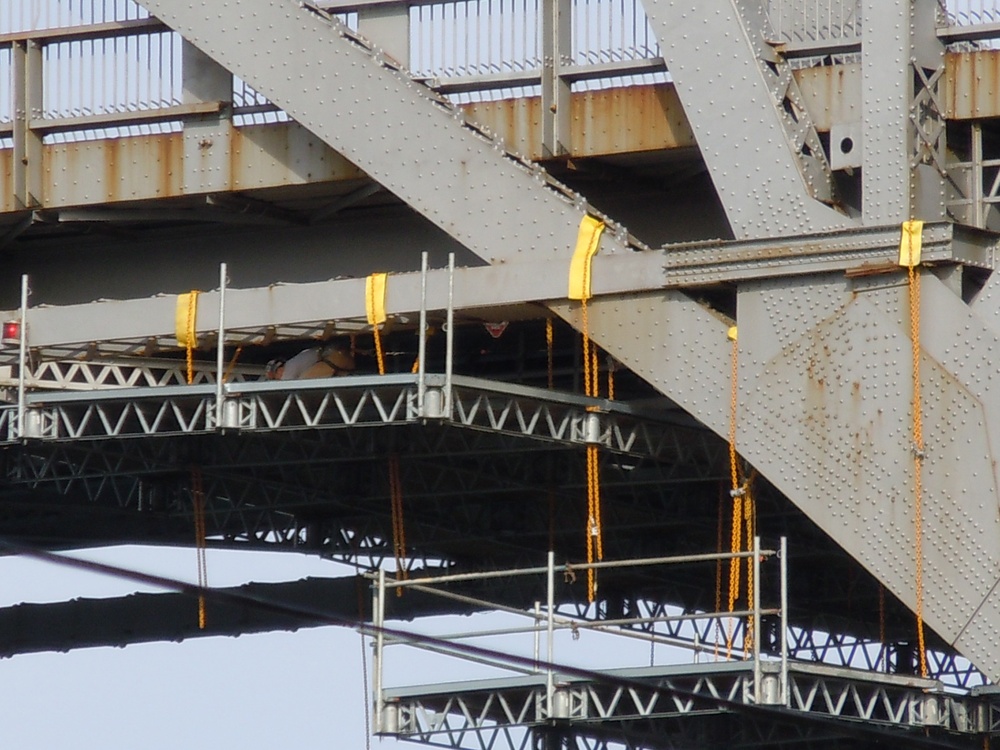 DVIDS Images Bourne Bridge work continues over Cape Cod Canal