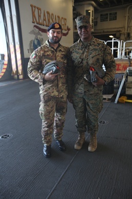 RLT-2 and Italian navy partner during Exercise Bold Alligator 2012