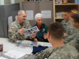 Wally Funk teaches Eagle Assault pilots