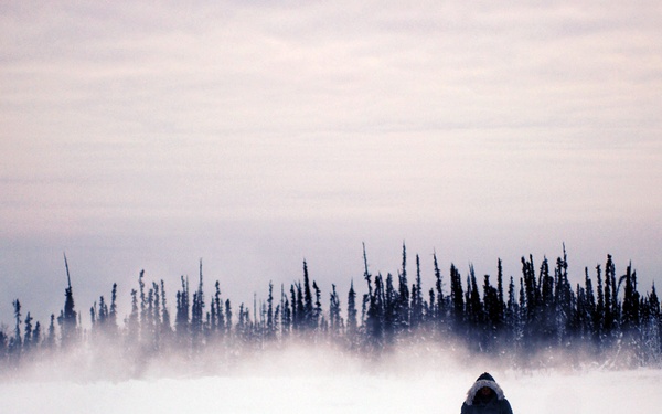 Ice bridge builders; 56th Engineer Company spans frozen Alaska waterways