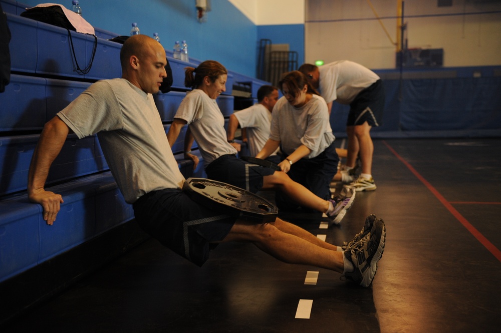 Fitness blahs crossed out with new program