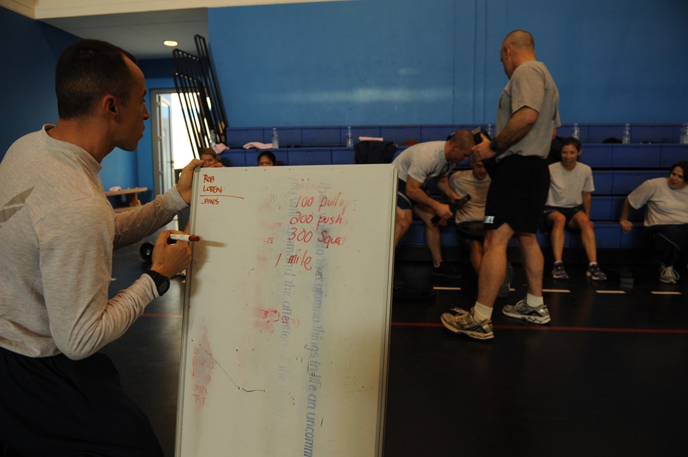 Fitness blahs crossed out with new program