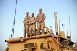 Mobile command and control vehicle keeps Marines connected in southern Helmand
