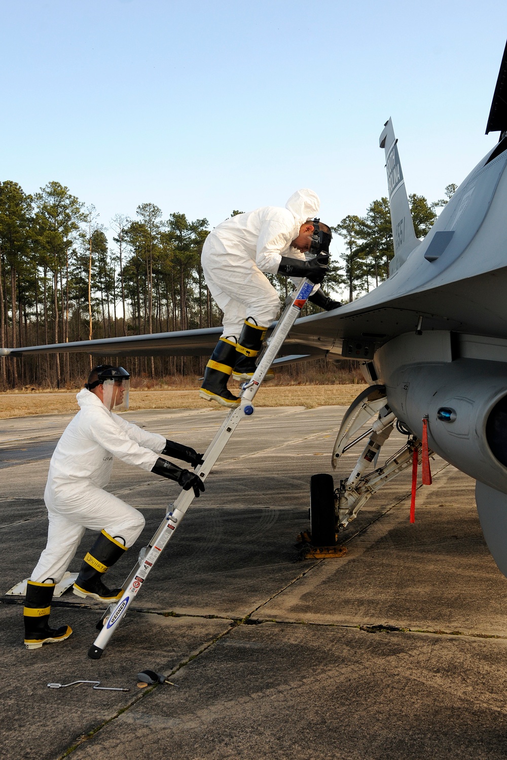 Crash, damaged, destroyed aircraft recovery exercise