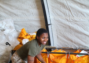 Rain, snow, dead of night finds postal Marines working