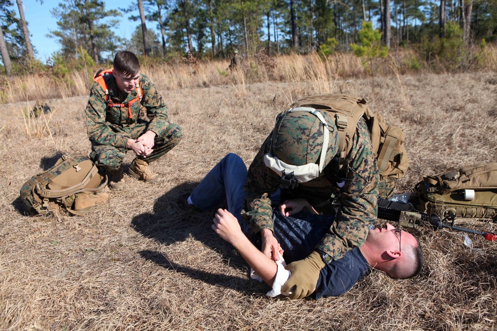 24th MEU certification exercise in North Carolina