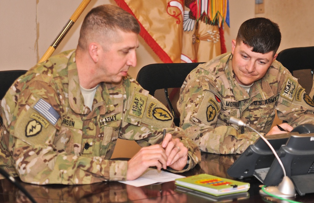 725th BSB conducts a press conference with Anchorage media