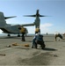 Ospreys make bold appearance on USS Wasp