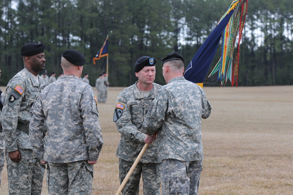 158th Change of Responsibility