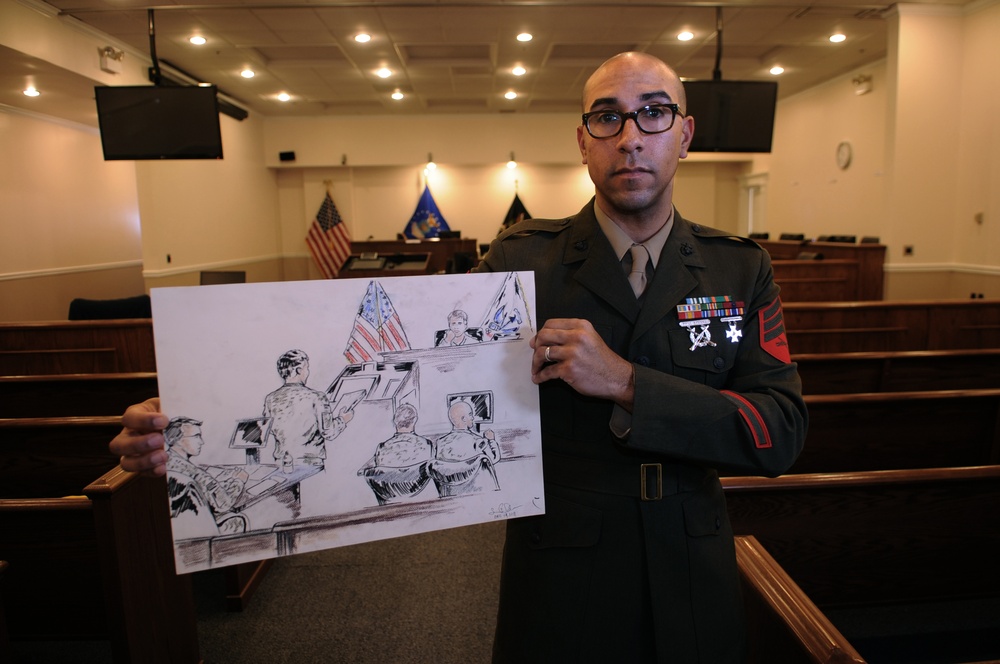 Marine Sgt. Shawn Sales