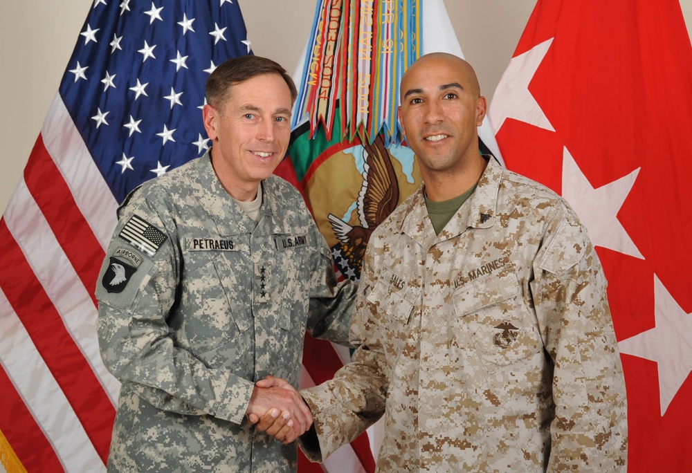 Marine Sgt. Shawn Sales