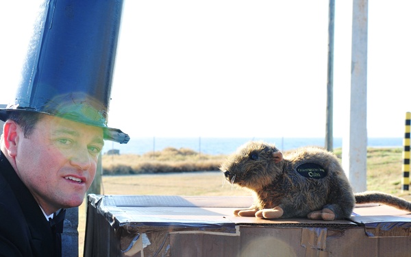 Guantanamo Jay sees his shadow