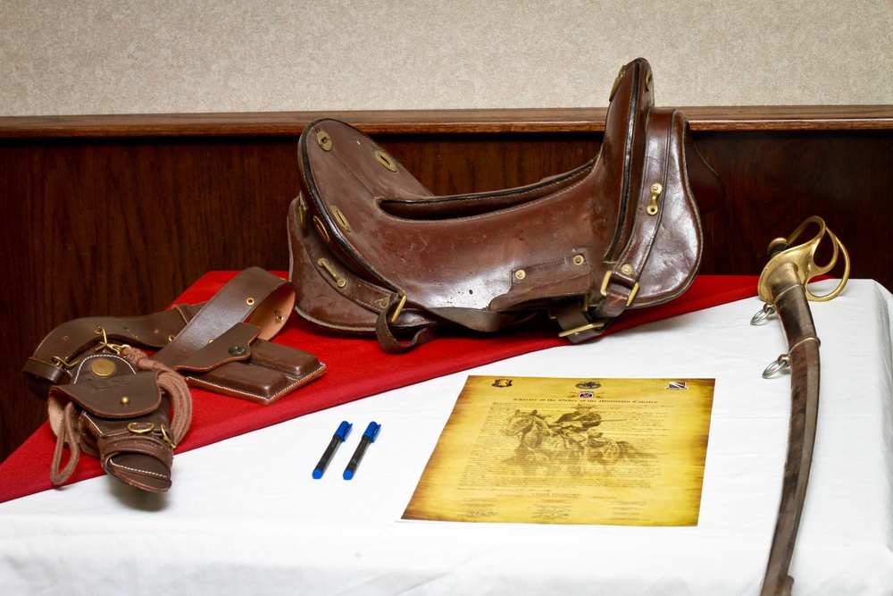 Historic charter signing unites 10th Mountain Division cavalry units