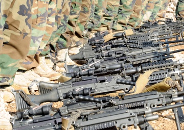 Eighth Commando Kandak range exercise