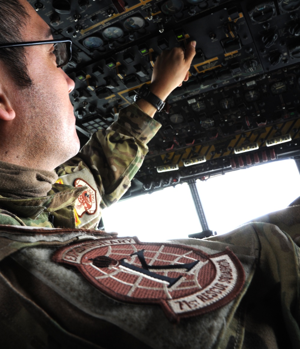 Flight engineer plays vital role in medevac missions in Afghanistan