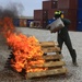 Hot topic: SMU Marines receive fire safety training