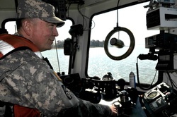 Army Chief of Transportation visits Army mariners