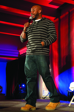 Leatherneck Comedy Tour entertains station