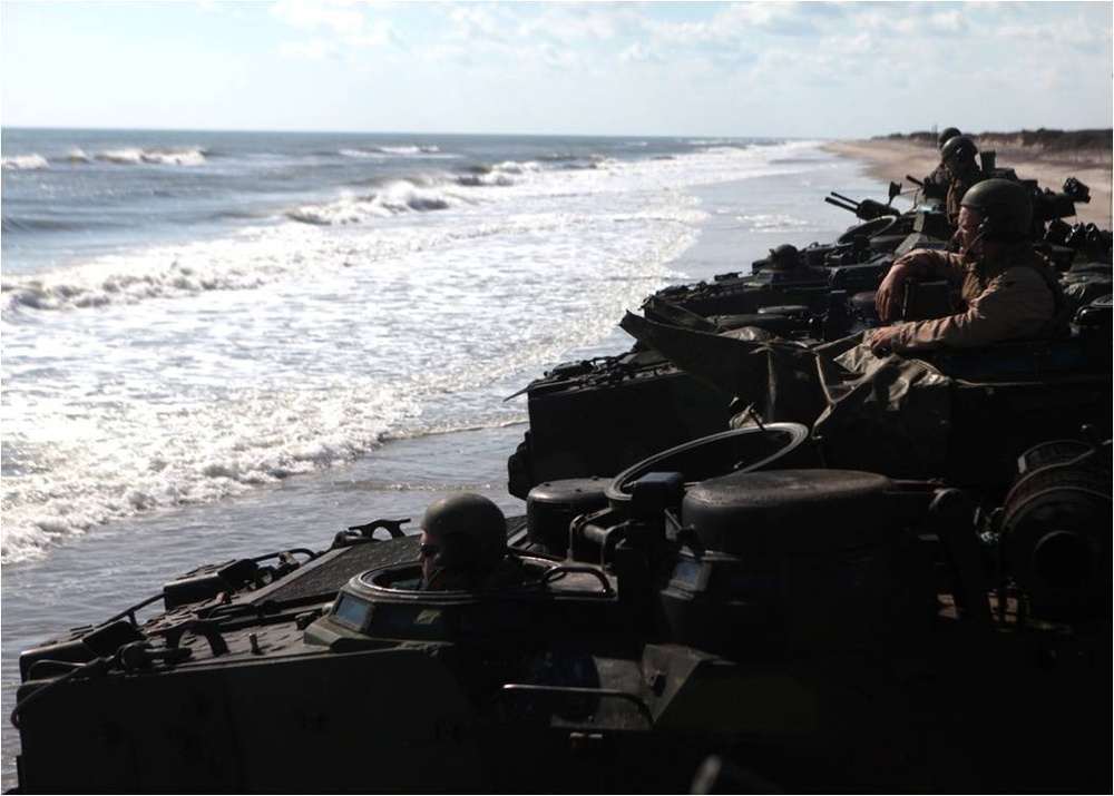 2nd AAV goes from land to sea