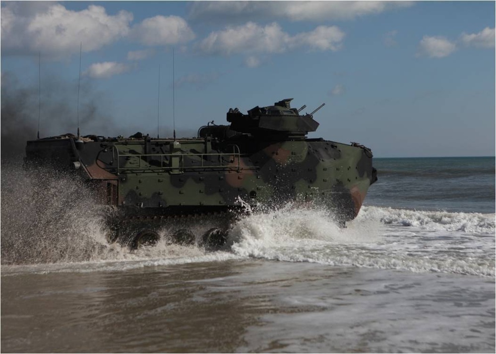 2nd AAV goes from land to sea