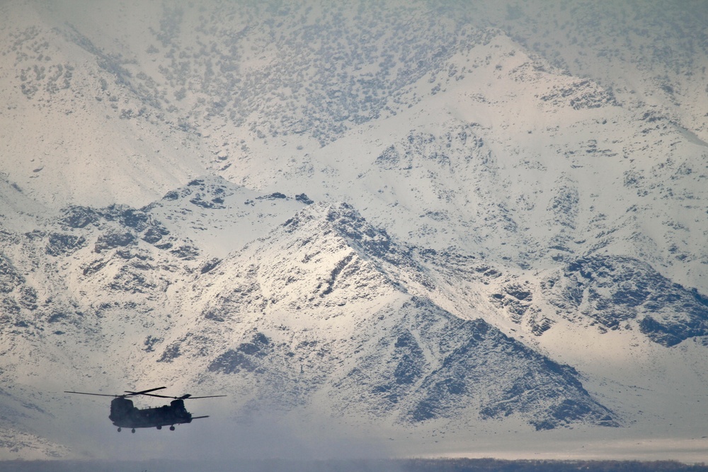 Winter at Bagram