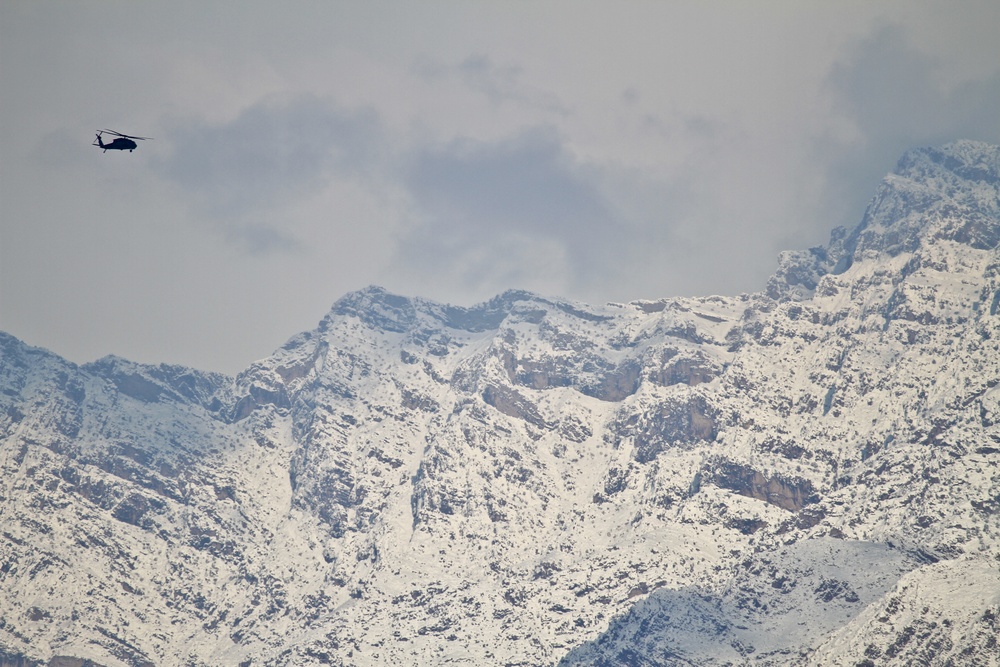 Winter at Bagram