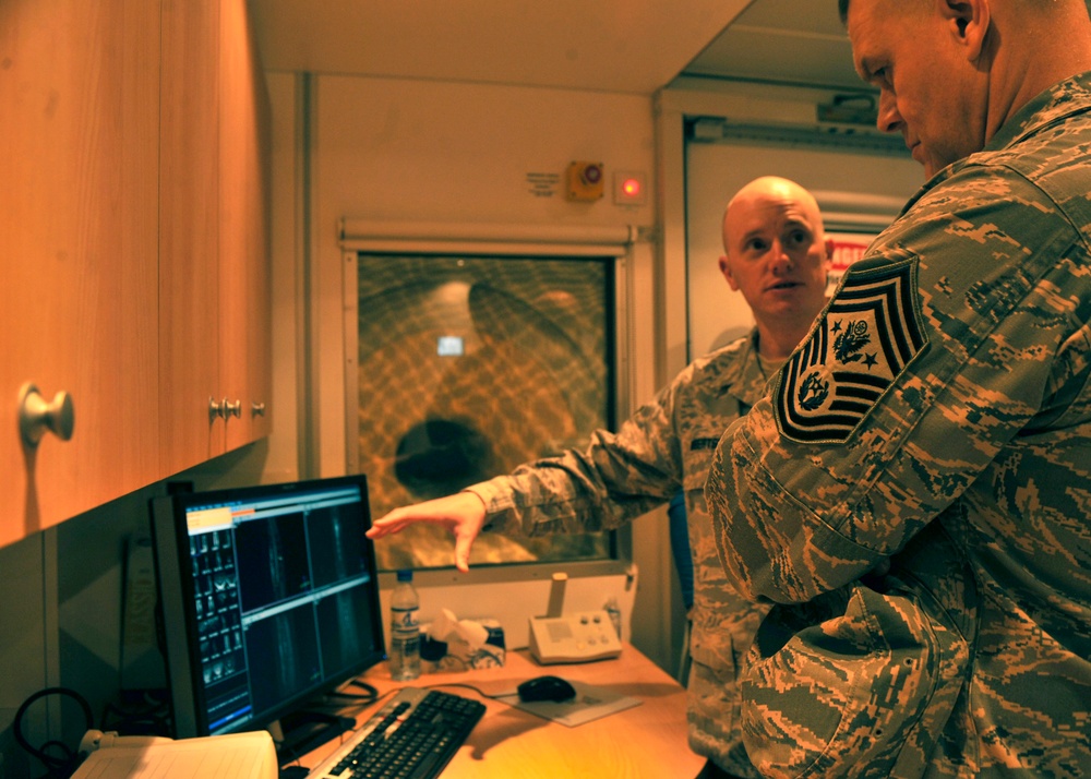 Chief Master Sergeant of the Air Force visits Bagram