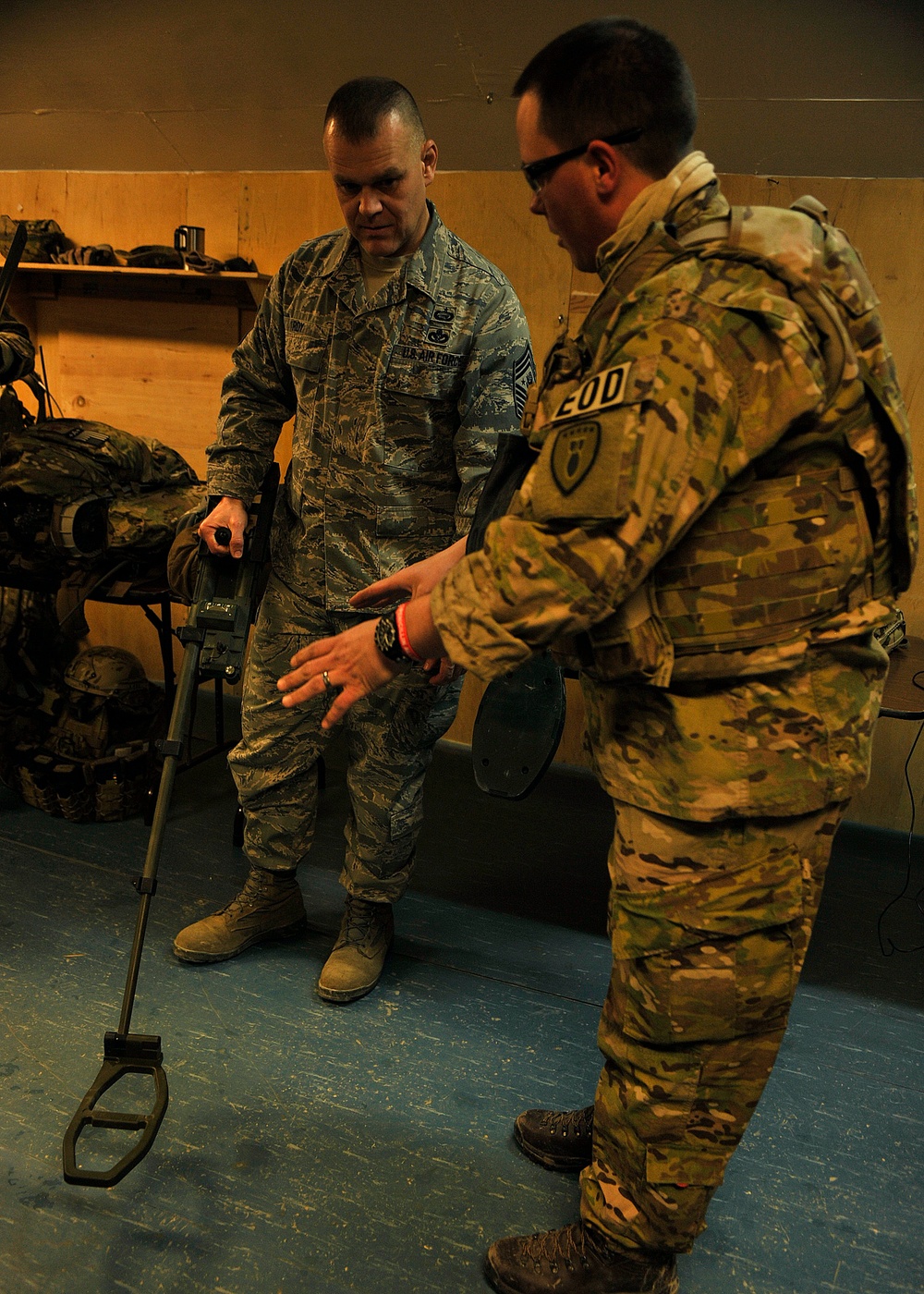 Chief Master Sergeant of the Air Force visits Bagram