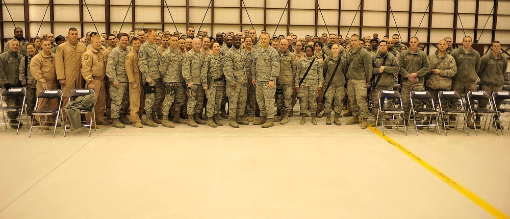 Chief Master Sergeant of the Air Force visits Bagram