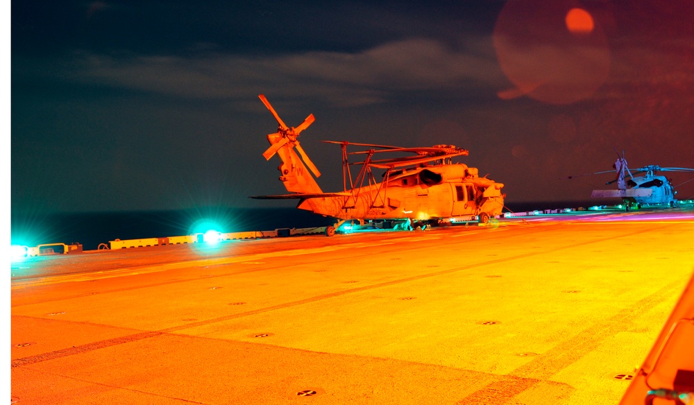 USS WASP activity