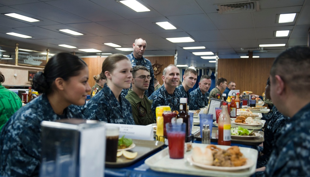 USS WASP activity