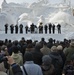 US 7th Fleet band performs at Sapporo Snow Festival
