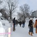 Navy Misawa Snow Sculpture team takes part in Sapporo Snow Festival