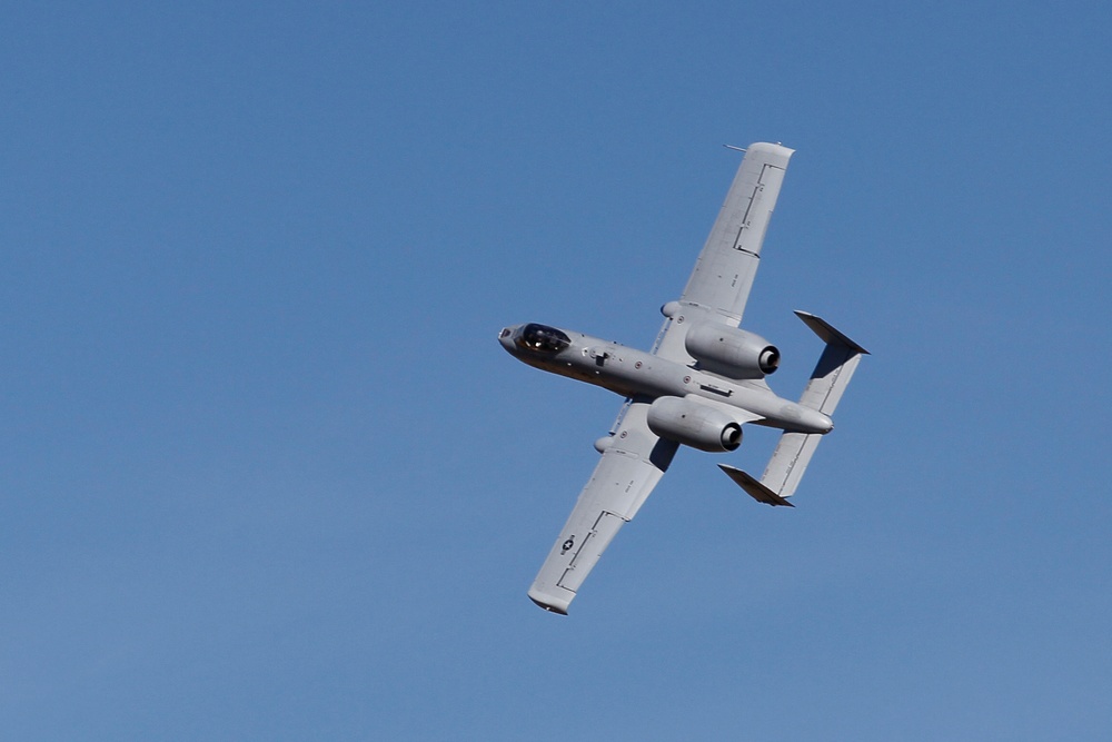 A-10 in flight