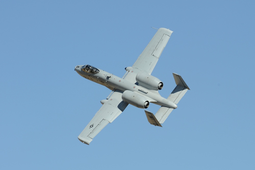 A-10 in flight