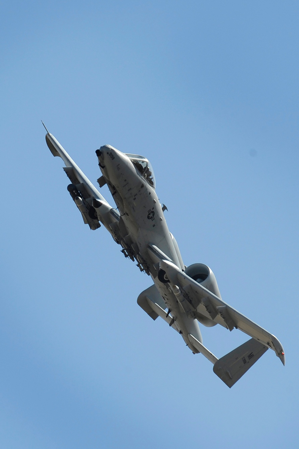 A-10 in flight