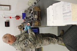 Clean up day in the armaments bay