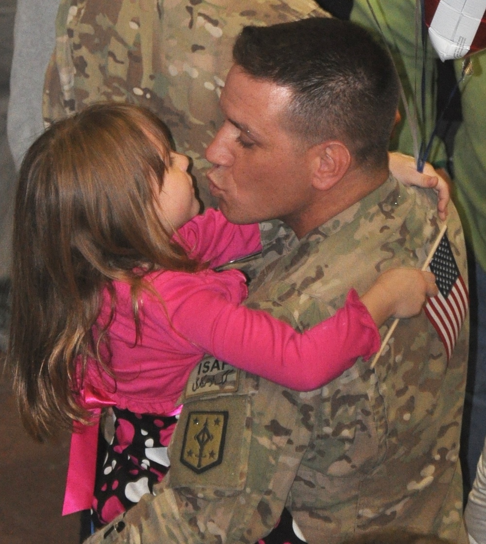 Daddy's home now
