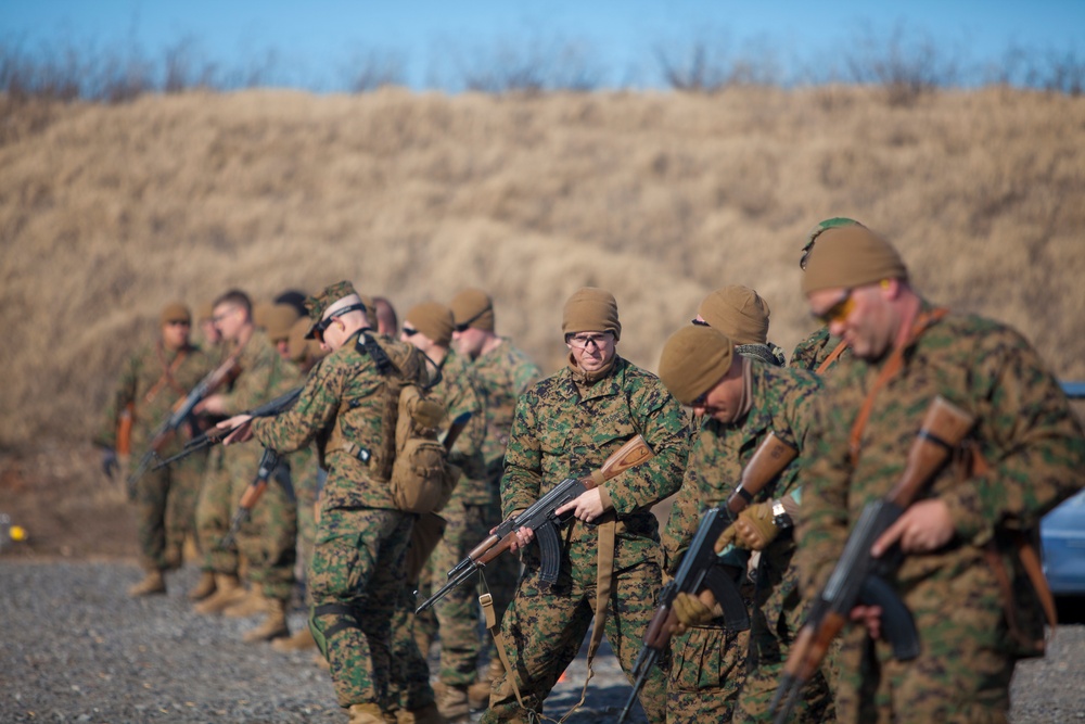 Foreign weapons familiarization training