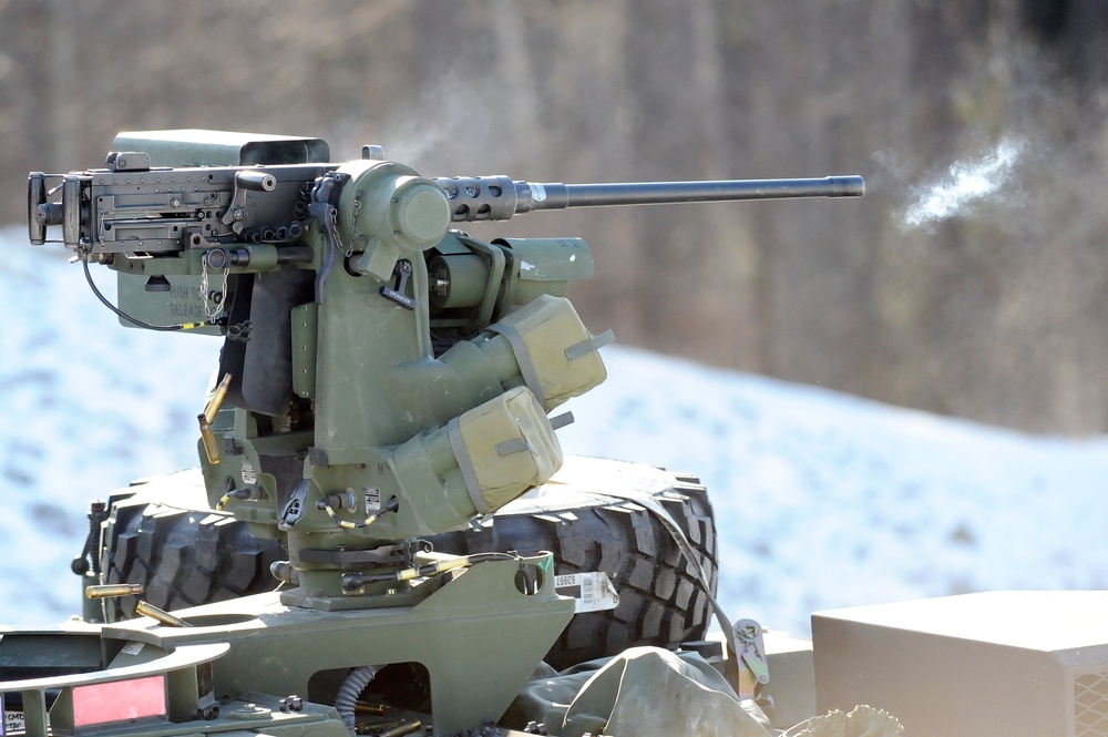 I Company, 3rd Squadron, 2nd Cavalry Regiment conduct gunnery exercise