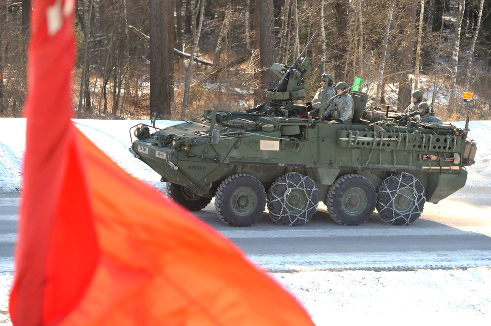 I Company, 3rd Squadron, 2nd Cavalry Regiment conduct gunnery exercise