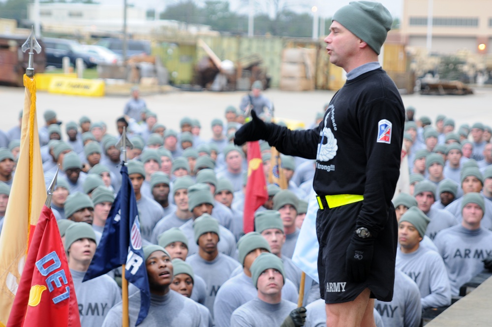 XVIII Airborne Corps run